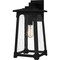 Quoizel Drescher Outdoor Wall 1 Light Matte Black DCH8408MBK - alternate 1